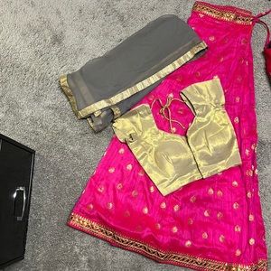 Pink Chaniya Choli